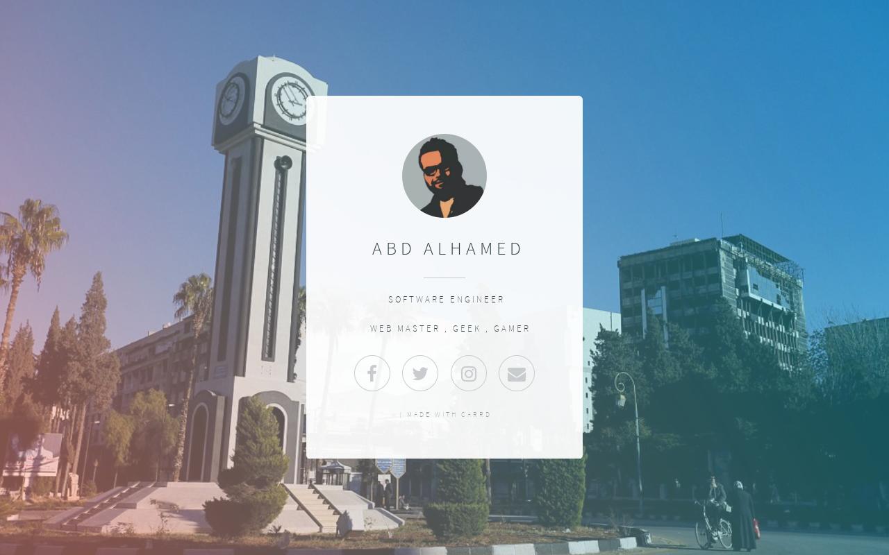 Carrd profile picture for @abode
